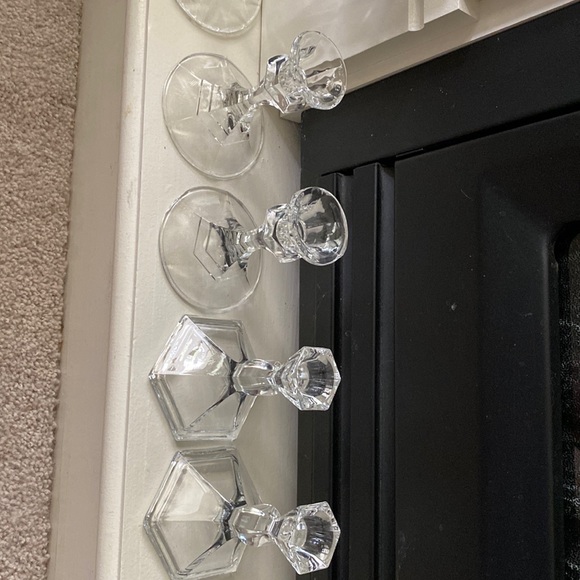 CRYSTAL CANDLE HOLDERS - Picture 2 of 12